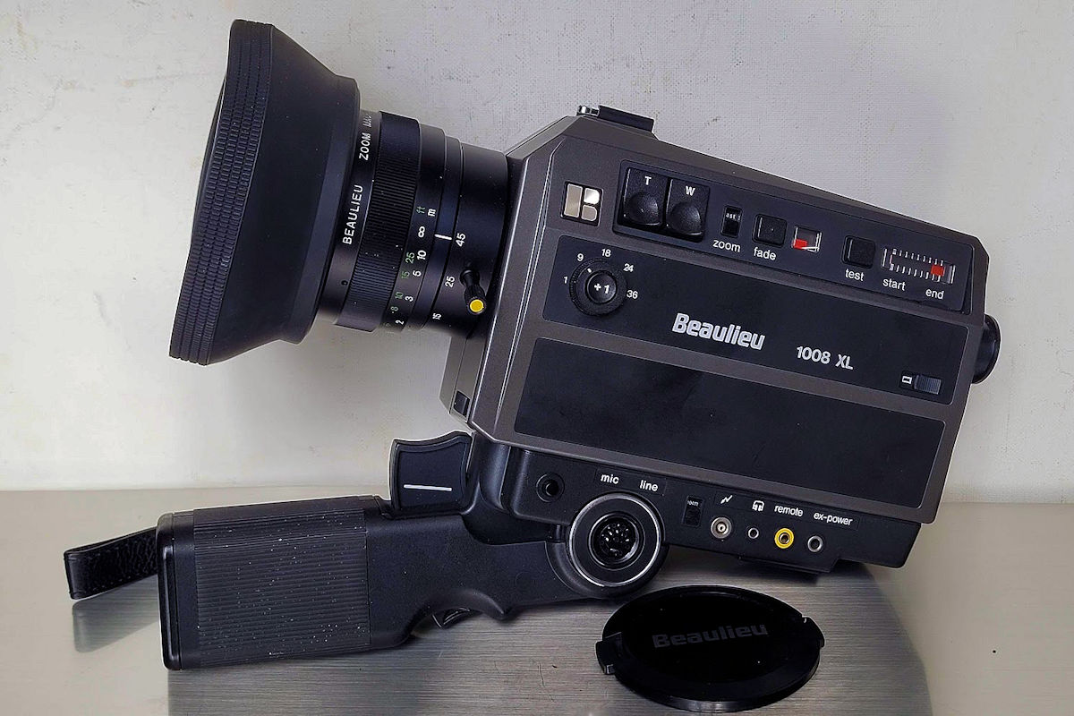 Camera BEAULIEU 1008 XL - coté gauche