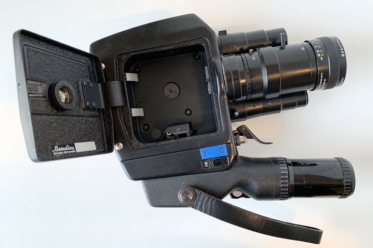 Camera BEAULIEU 3008S Multispeed -  Ouverte