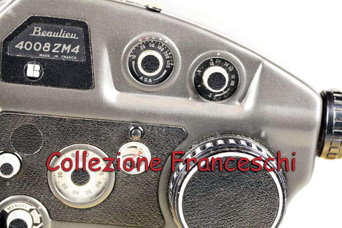 Camera BEAULIEU 4008 Zm4 - Réglages