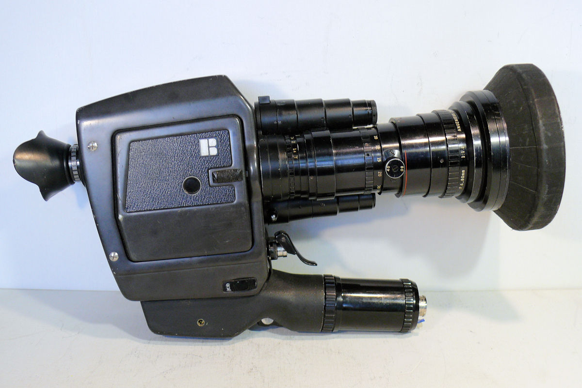 Camera BEAULIEU 4008 Zm4 -  vue coté gauche