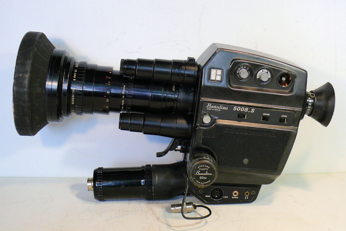 Camera BEAULIEU 4008 Zm4 - vue coté droit