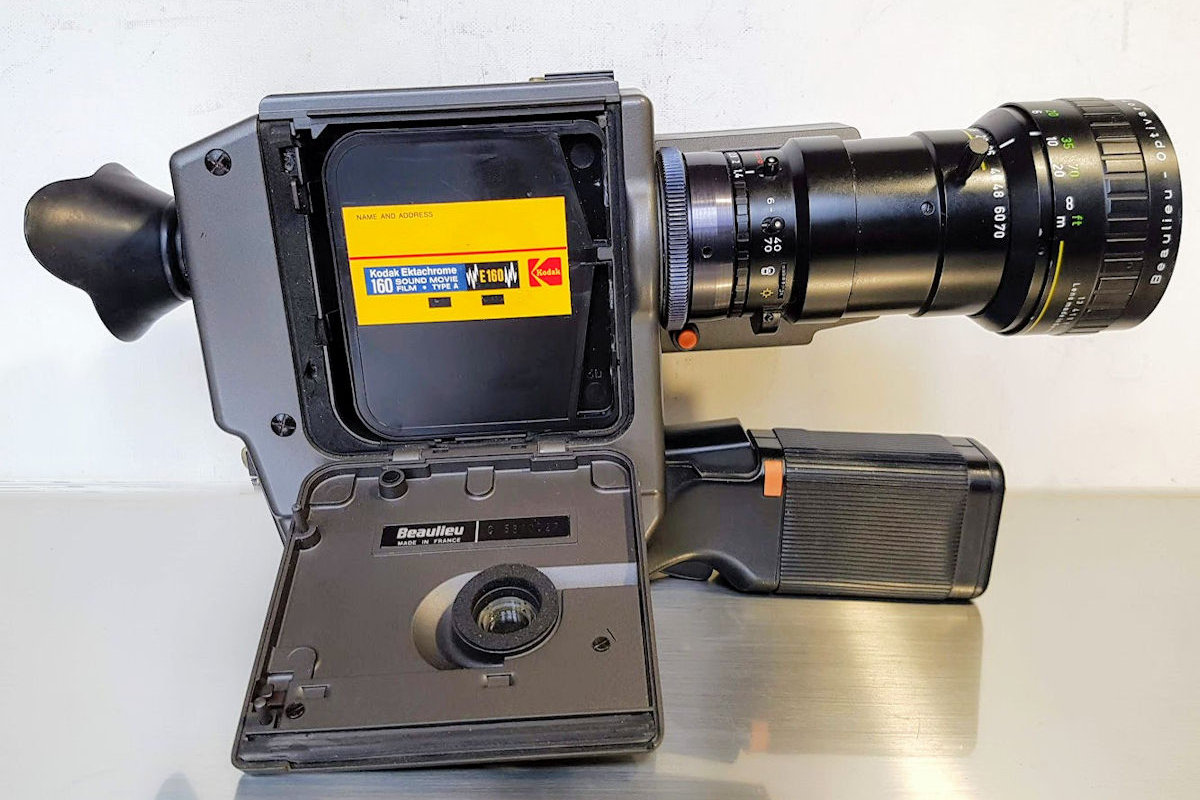 Camera BEAULIEU 6008.S - ouverte