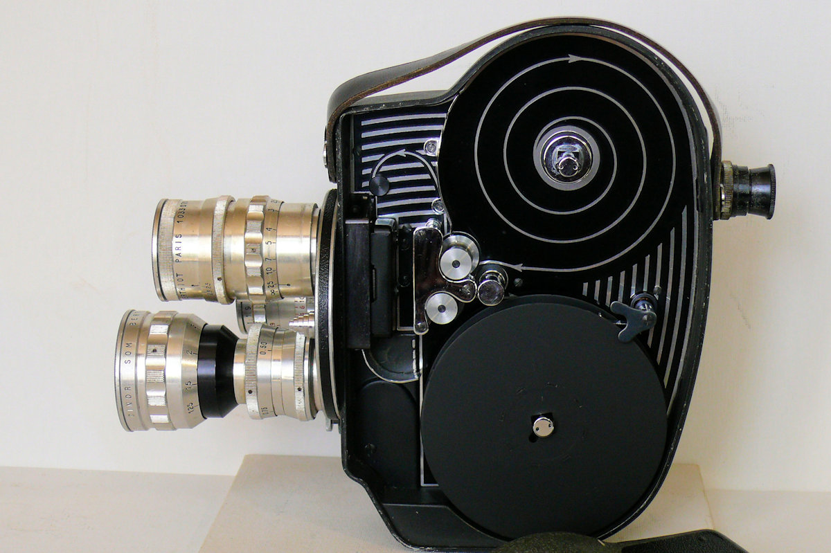 Camera BEAULIEU R16 RC ouverte