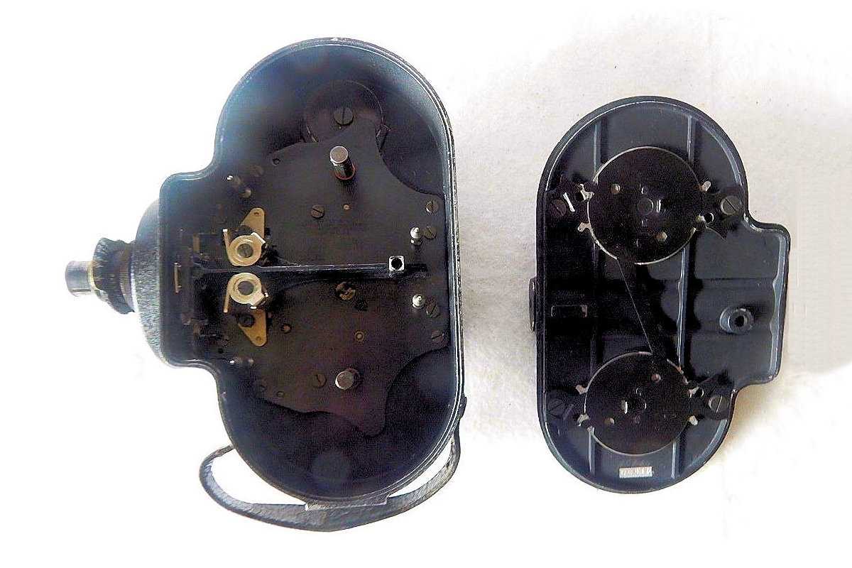 Camera Cine-Kodak - intérieur du boitier