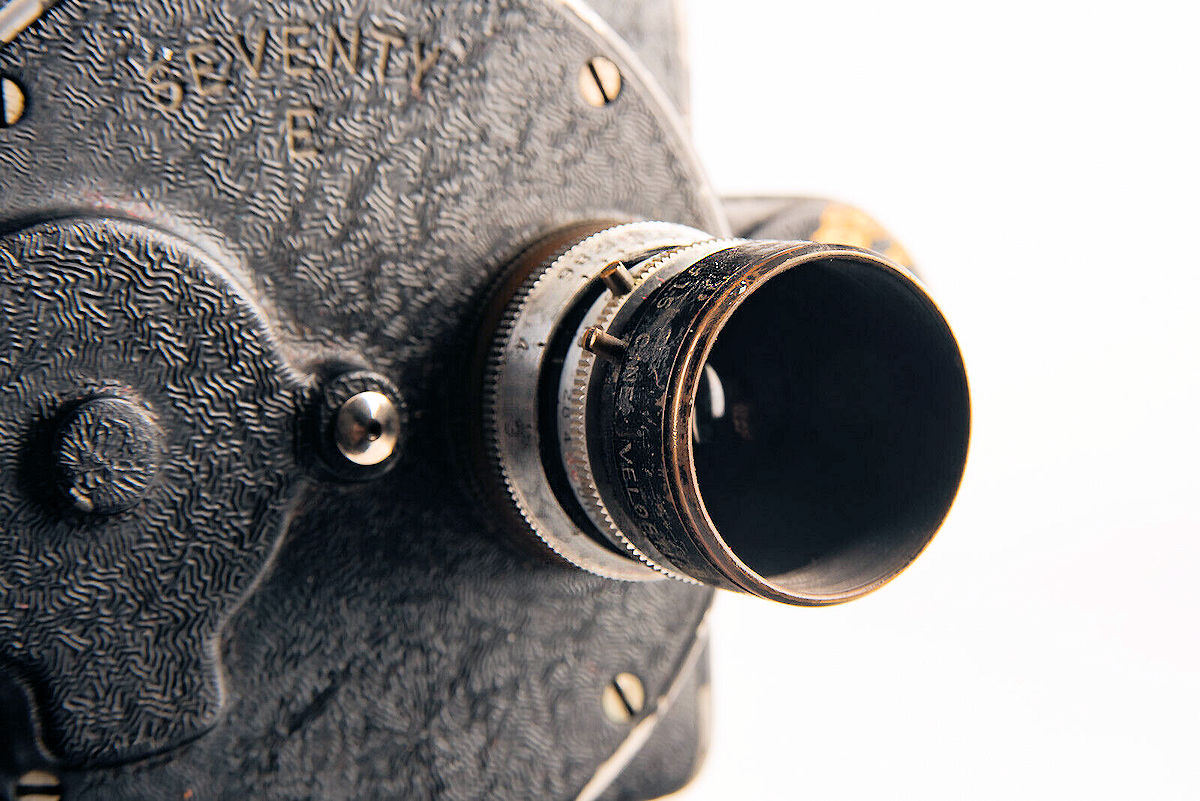 Camera Bell & Howell Filmo 70-E - objectif