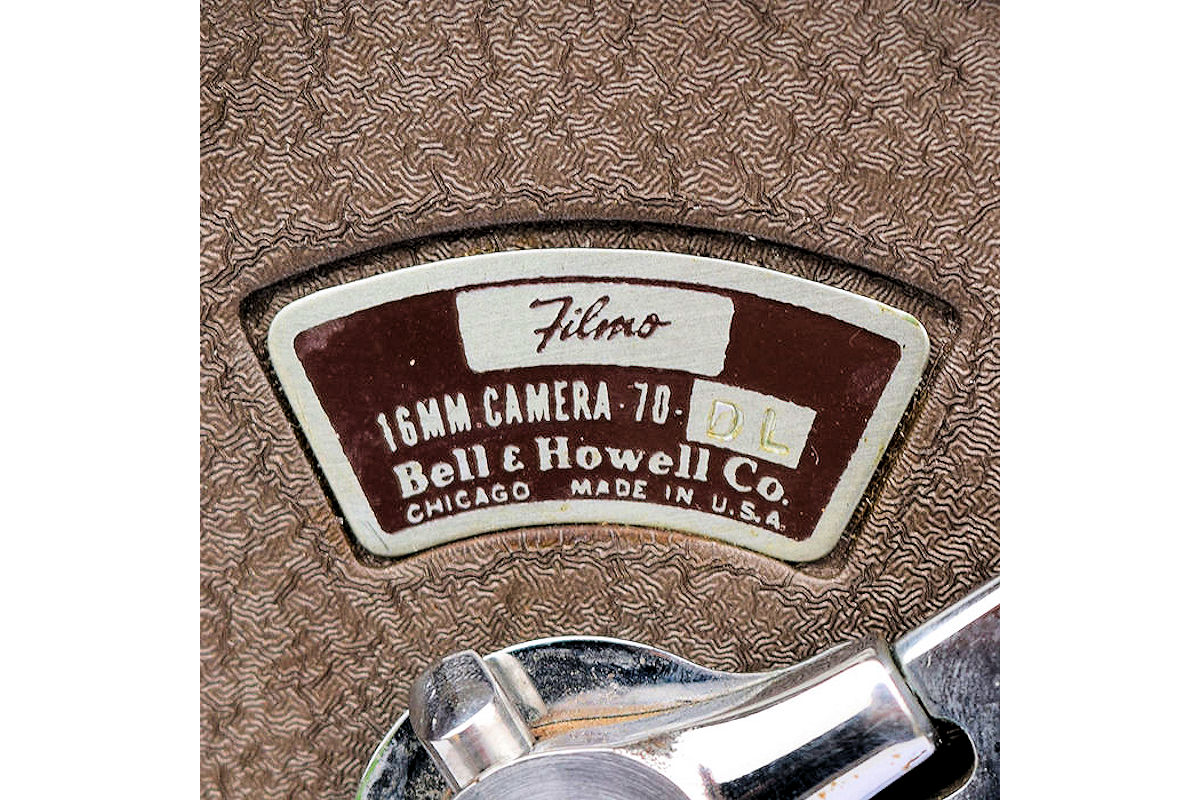 Camera Bell & Howell Filmo Auto 8- Détail