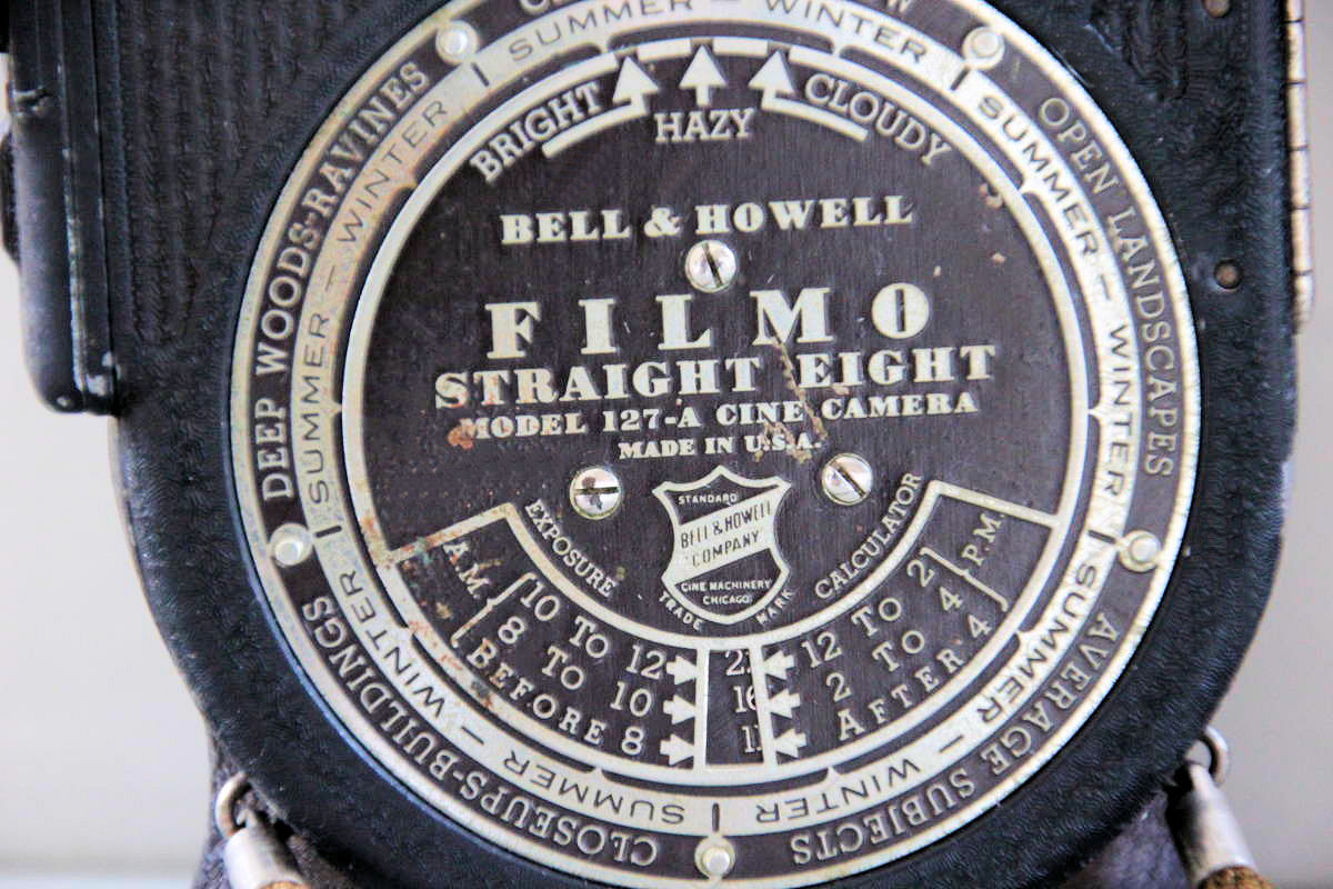 Camera Bell & Howell Filmo Straight Eight - Marque