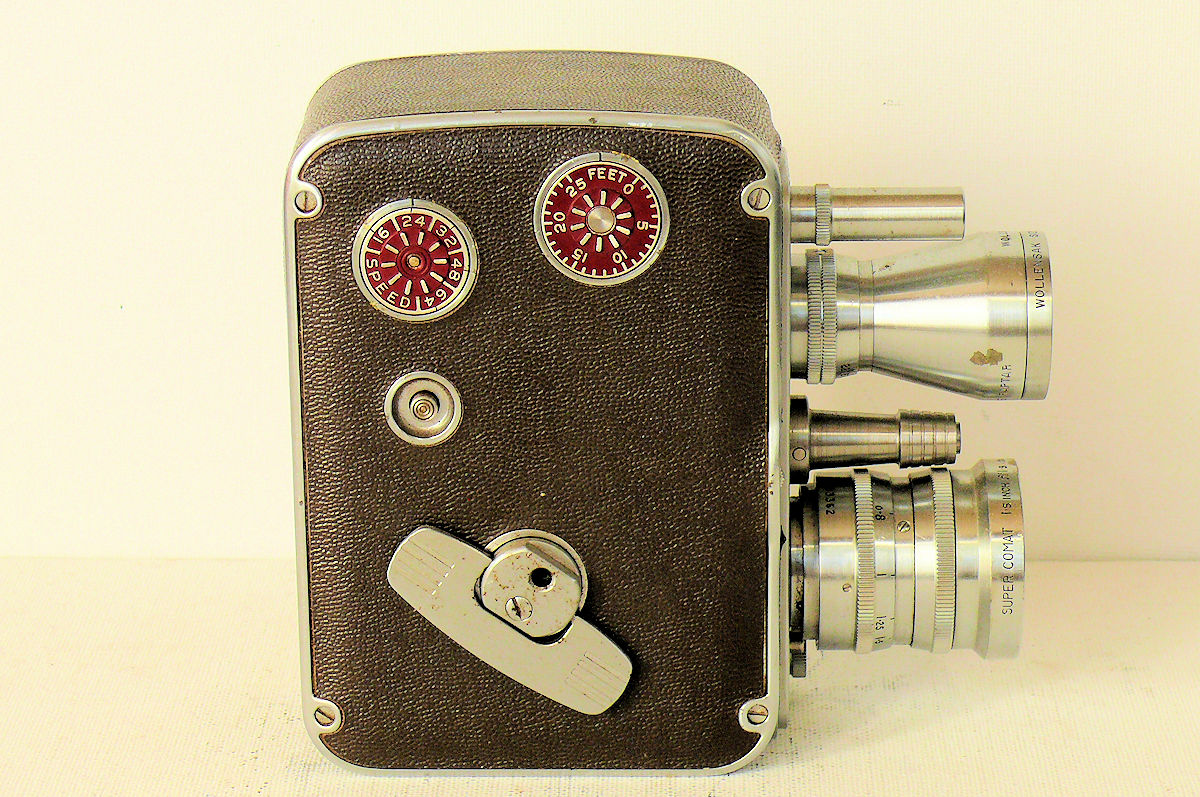 Camera Bell & Howell Filmo Auto 8 - vue côté droit