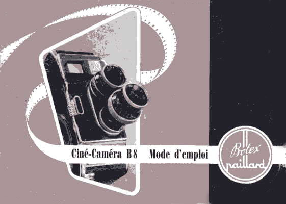 BOLEX B 8 Manuel utilisateur (fr)