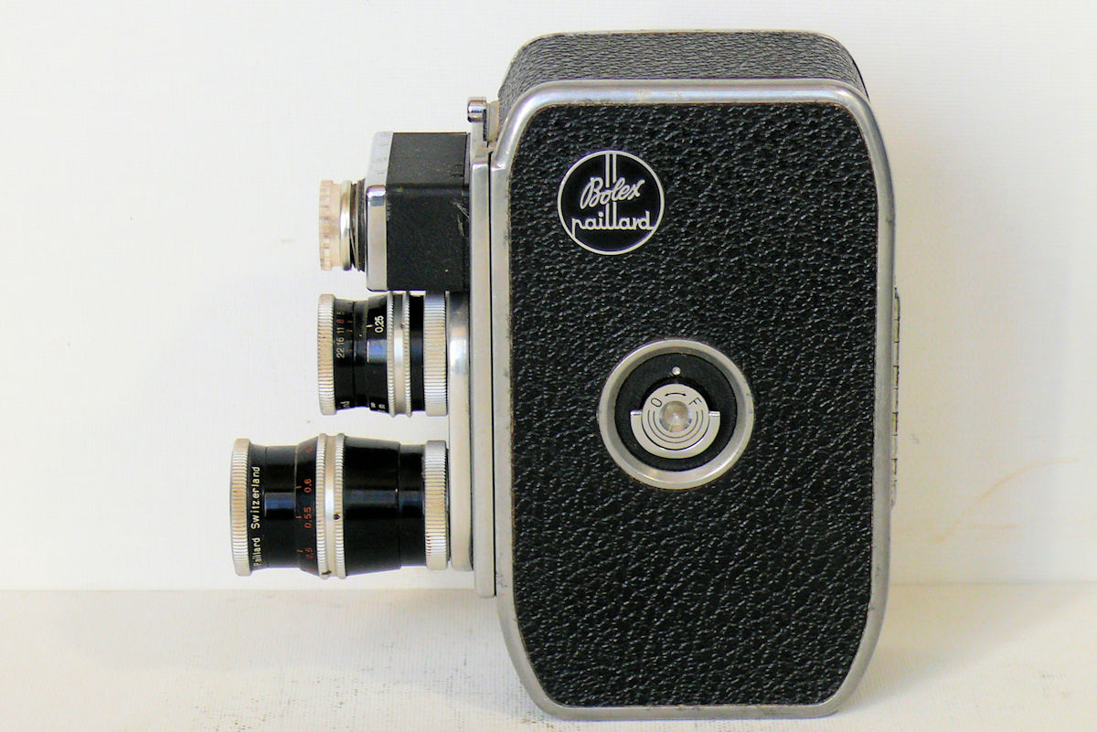 Camera BOLEX B-8L  Coté Gauche