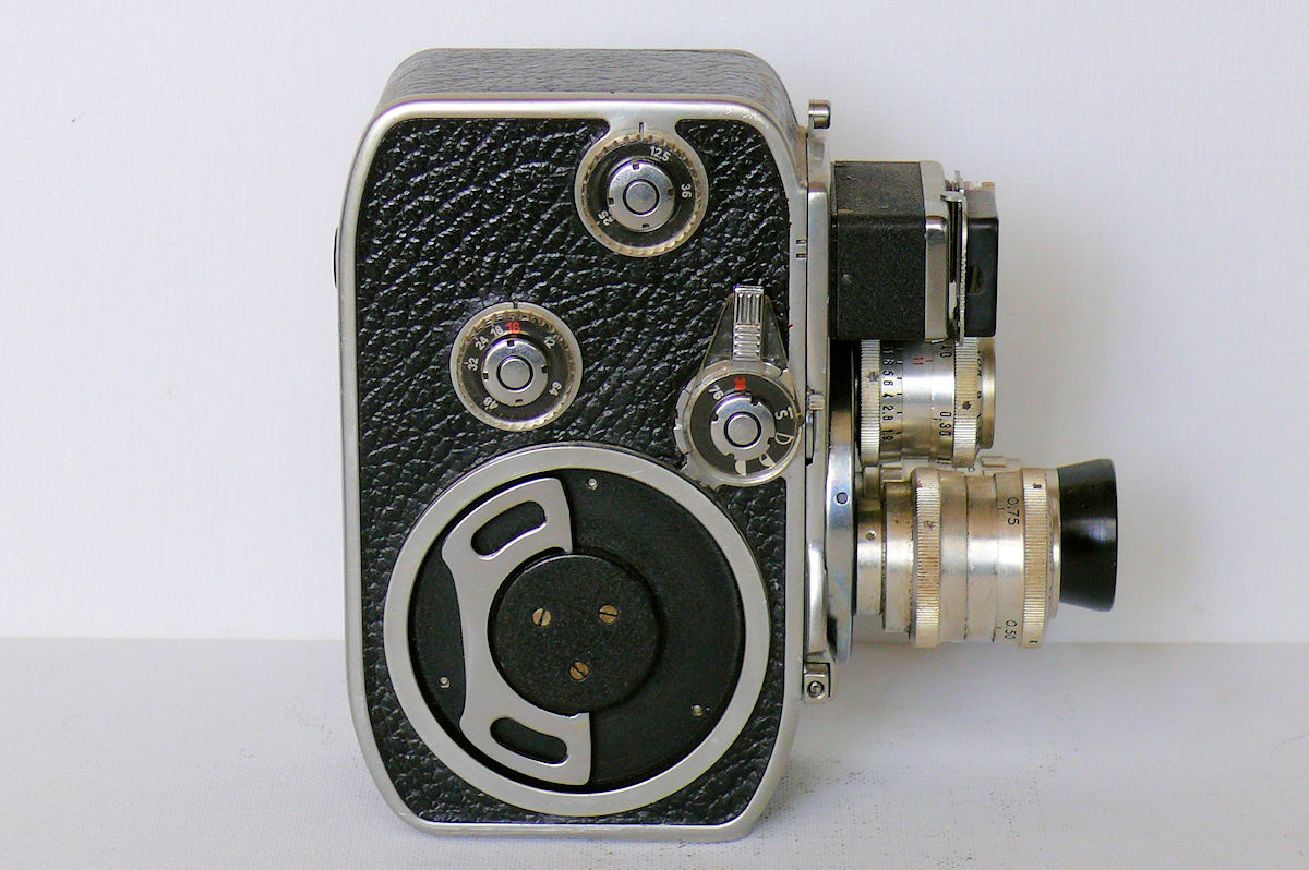 Camera BOLEX D-8L  - Coté droit