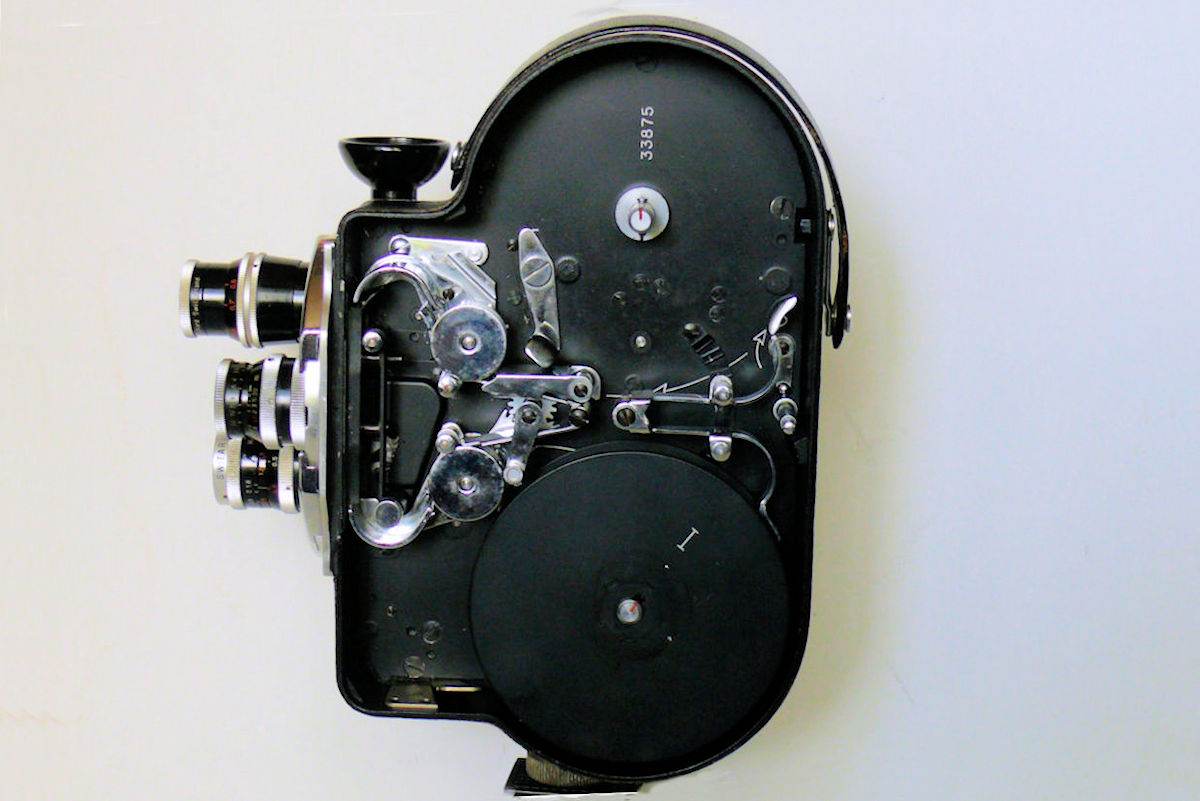 Camera BOLEX H8 Leader- intérieur du boitier