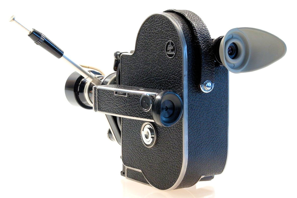 Camera BOLEX H-8 - Vue arrière