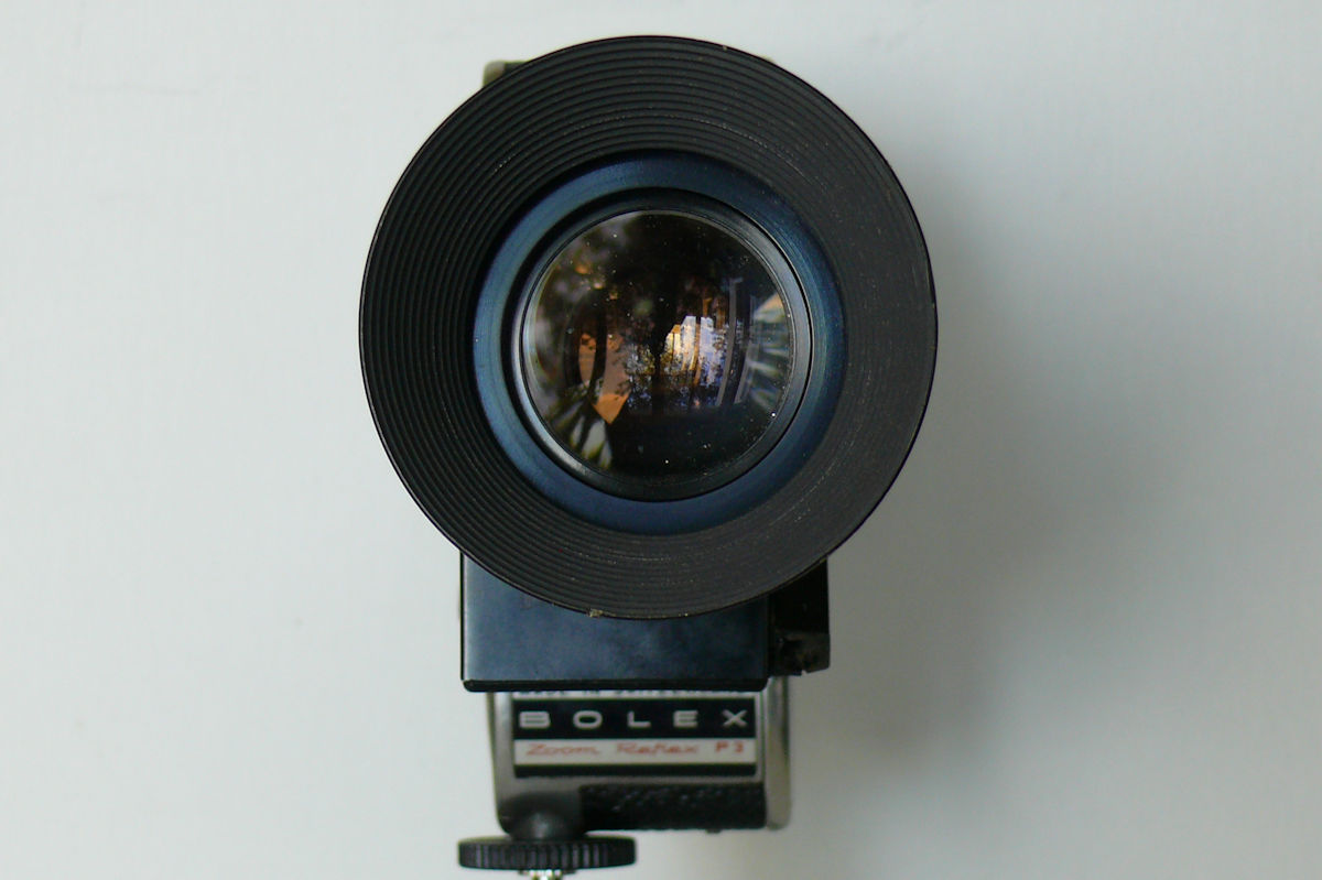 Camera BOLEX Zoom Reflex P3 - vue de face