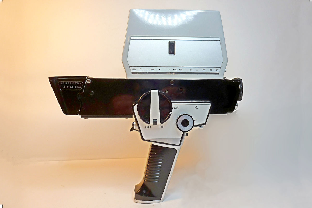 Camera BOLEX 155 Super   Coté Gauche