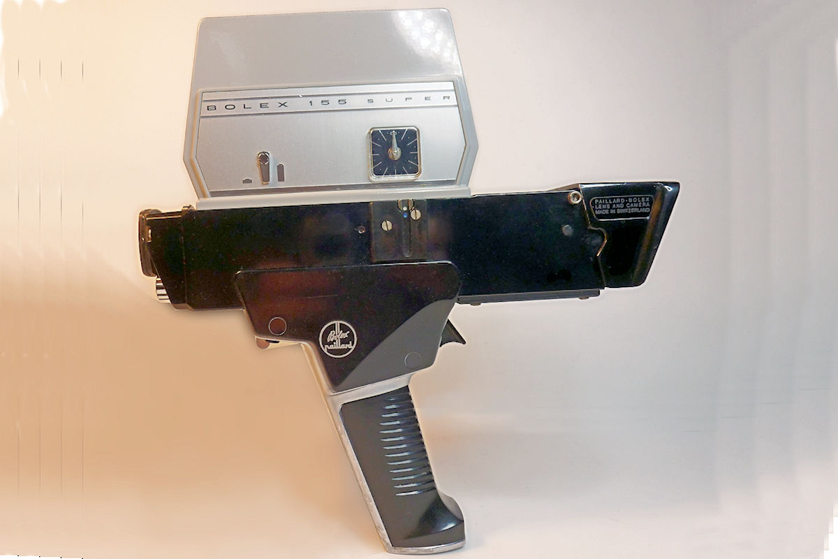 Camera BOLEX 155 Super  - Coté droit