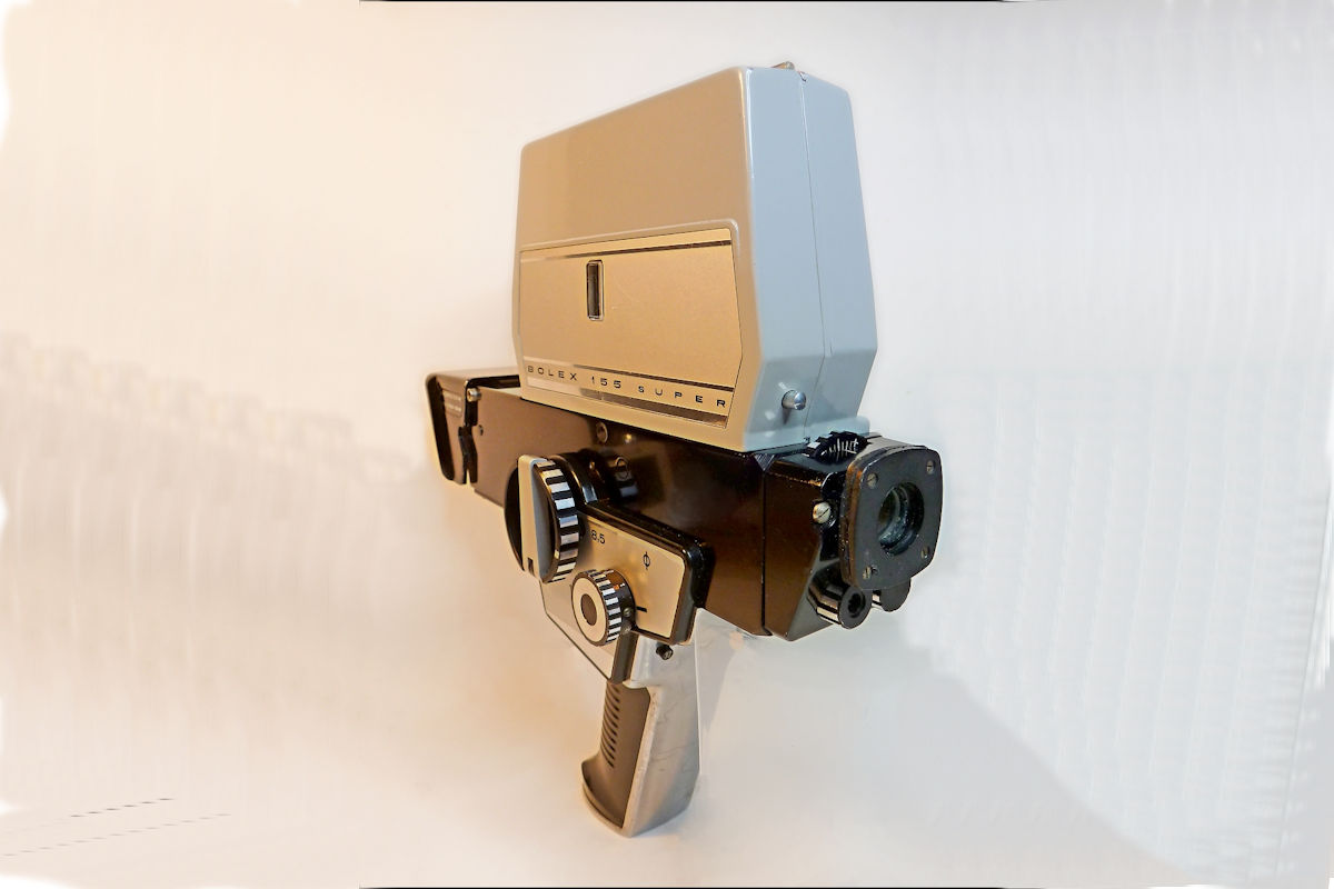 Camera BOLEX 155 Super - Vue arrière