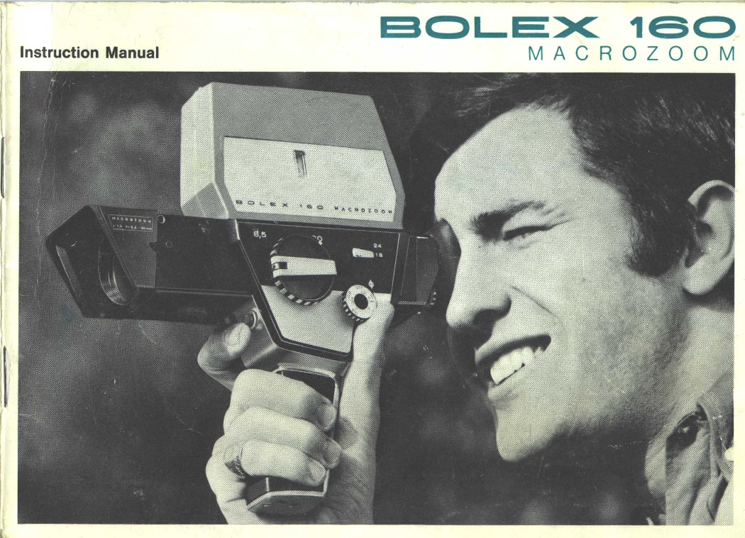 Manuel utilisateur BOLEX Super 160 (en)
