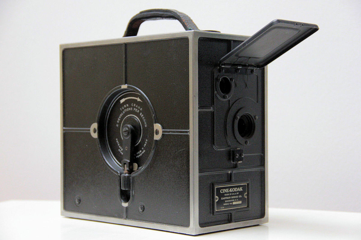 Camera Cine-Kodak - 1923