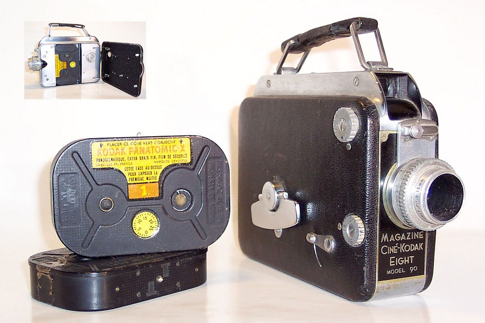 Camera Cine-Kodak Magzine 8 - presentation