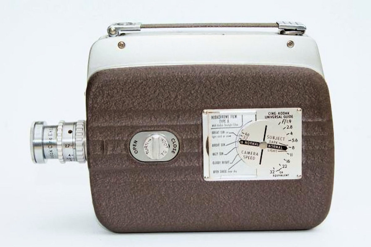 Camera Cine-Kodak Reliant - Coté gauche