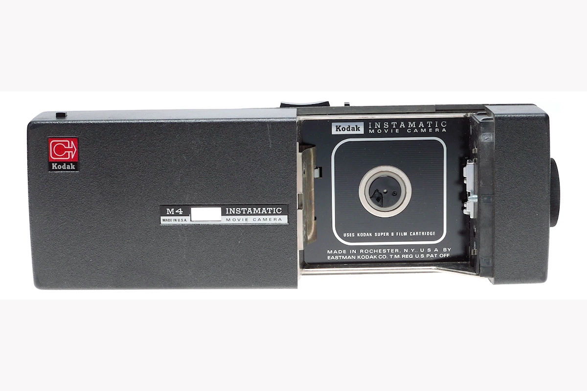 Camera Kodak instamatic M4 - ouverte