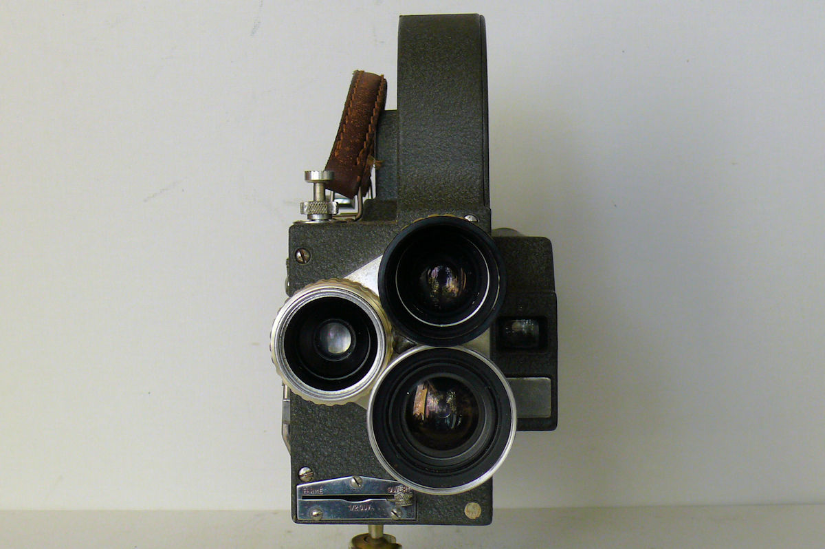 Camera Pathé WEBO-Super    - vue de face 