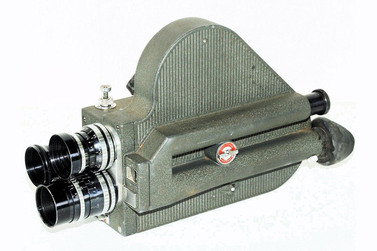 Camera Pathé WEBO-M - coté gauche